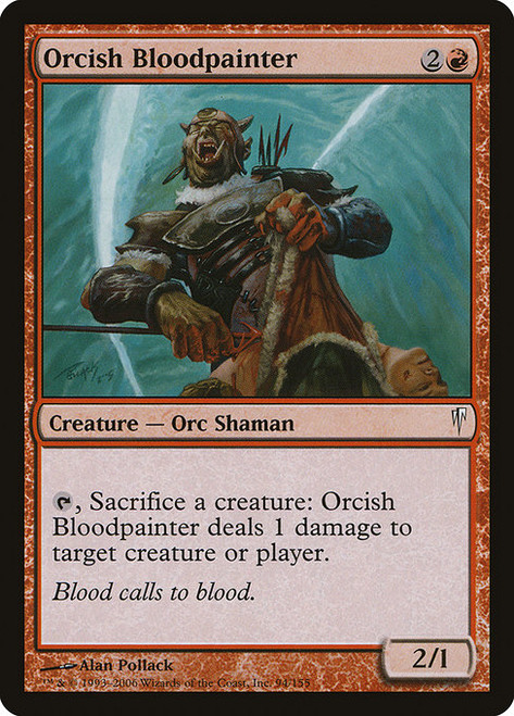 Orcish Bloodpainter - Coldsnap