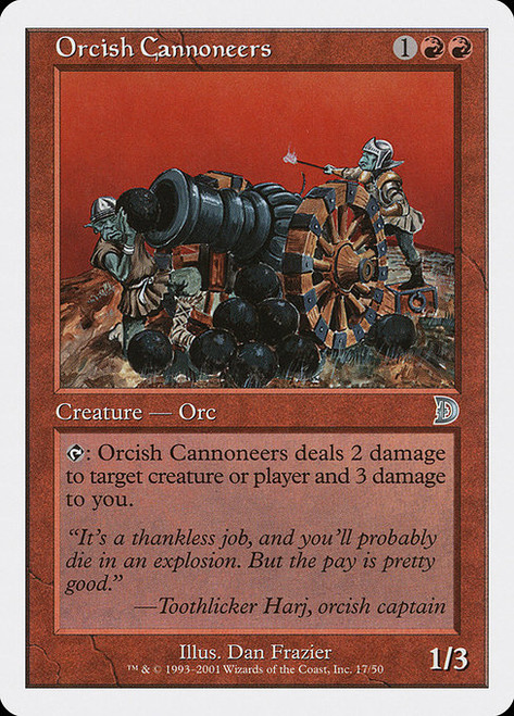 Orcish Cannoneers - Deckmasters Box Set