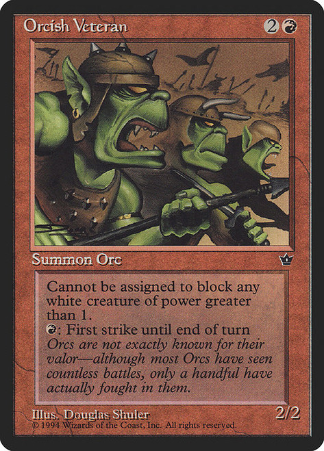 Orcish Veteran - Fallen Empires