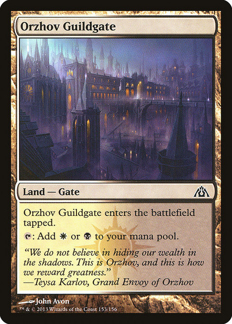 Orzhov Guildgate - Dragons Maze