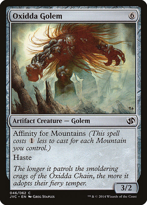 Oxidda Golem - Duel Decks Anthology Jace vs Chandra