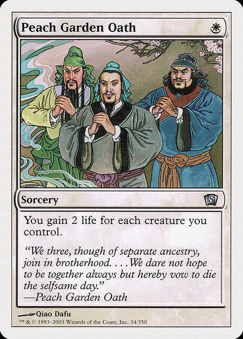 Peach Garden Oath - 8th Edition