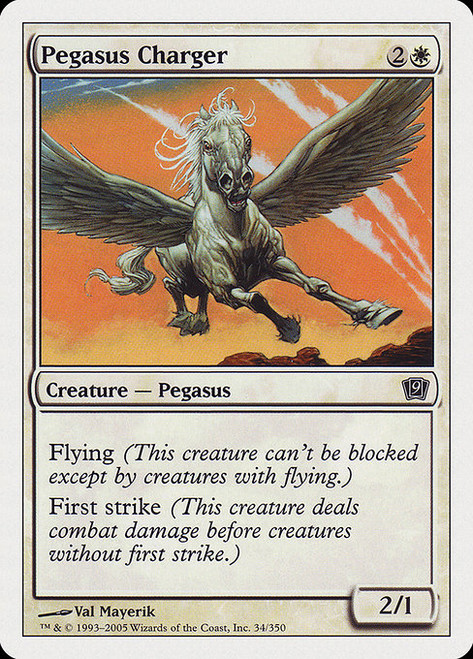 Pegasus Charger - 9th Edition