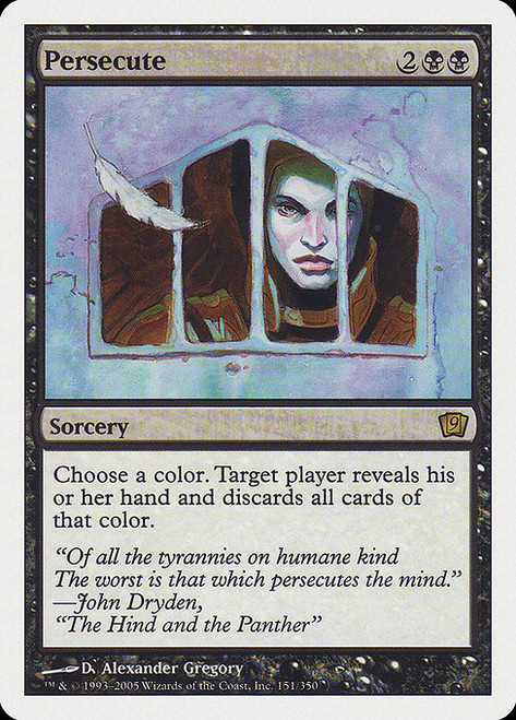 Persecute - 9th Edition