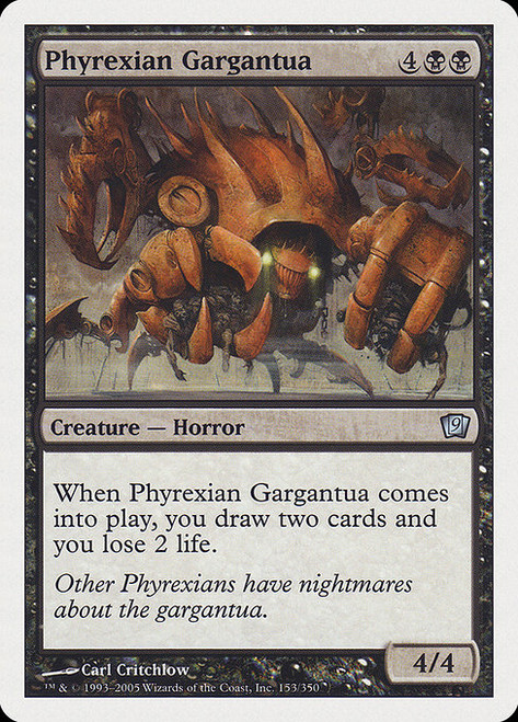 Phyrexian Gargantua - 9th Edition