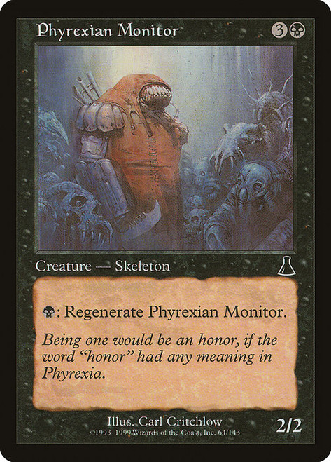 Phyrexian Monitor - Urzas Destiny