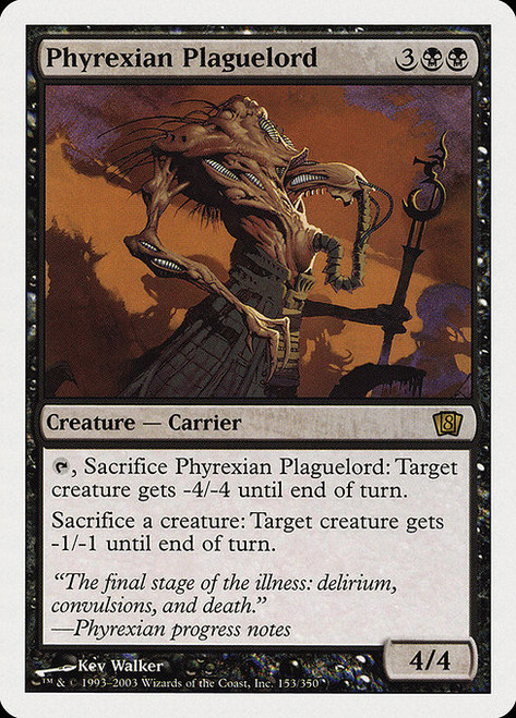Phyrexian Plaguelord - 8th Edition