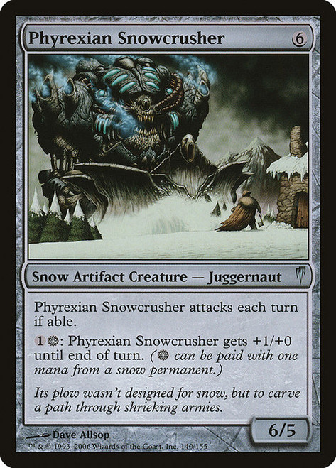 Phyrexian Snowcrusher - Coldsnap