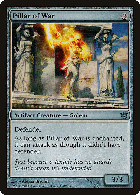 Pillar of War - Born of the Gods