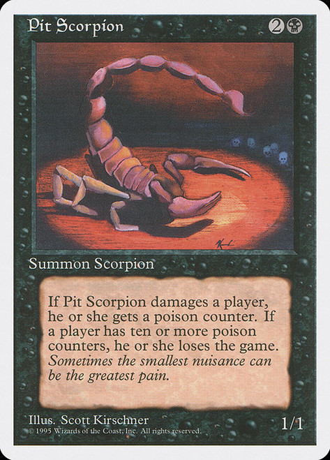 Pit Scorpion - 4th Edition