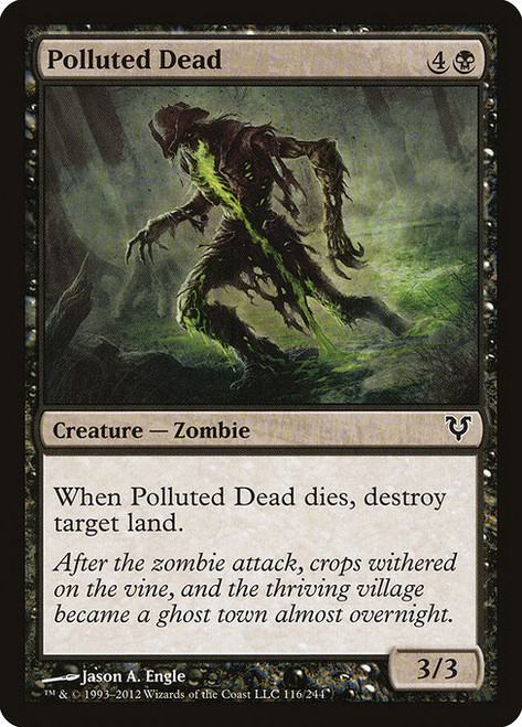 Polluted Dead - Avacyn Restored [F]