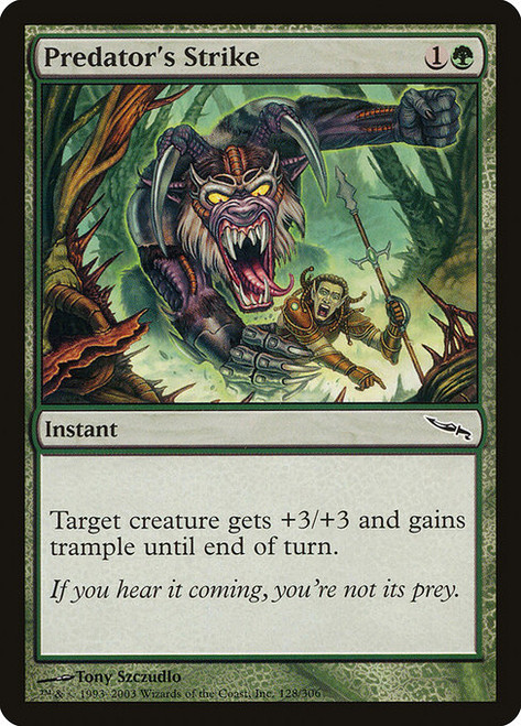 Predator's Strike - Mirrodin [F]