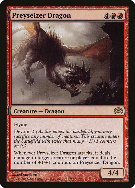 Preyseizer Dragon - Planechase 2012