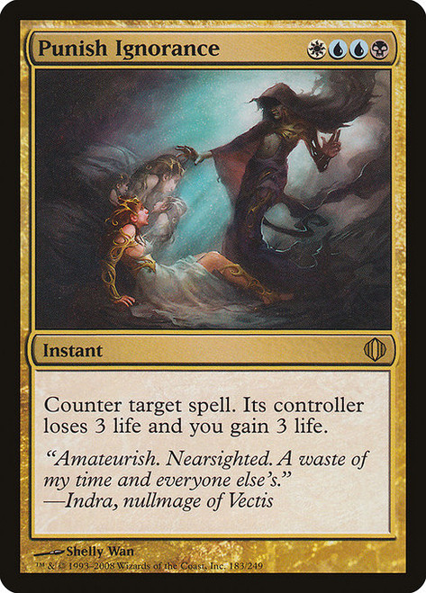 Punish Ignorance - Shards of Alara