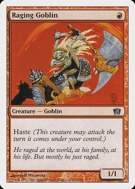 Raging Goblin - 8th Edition