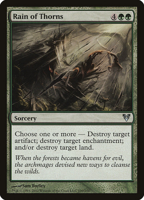Rain of Thorns - Avacyn Restored