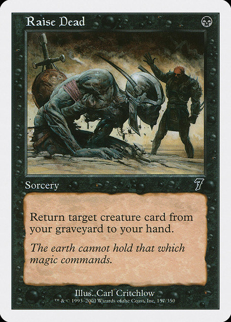 Raise Dead - 7th Edition