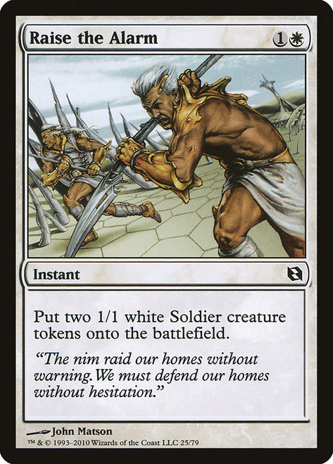 Raise the Alarm - Duel Decks Elspeth vs Tezzeret