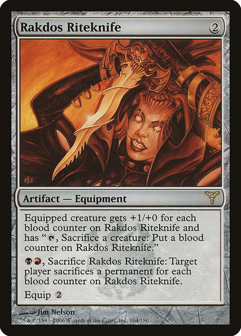 Rakdos Riteknife - Dissension