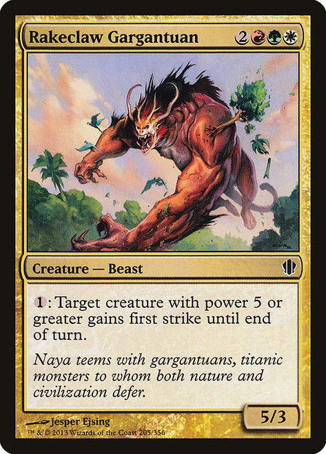 Rakeclaw Gargantuan - Commander 2013