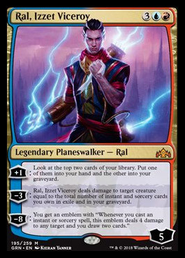 Ral, Izzet Viceroy - Guilds of Ravnica