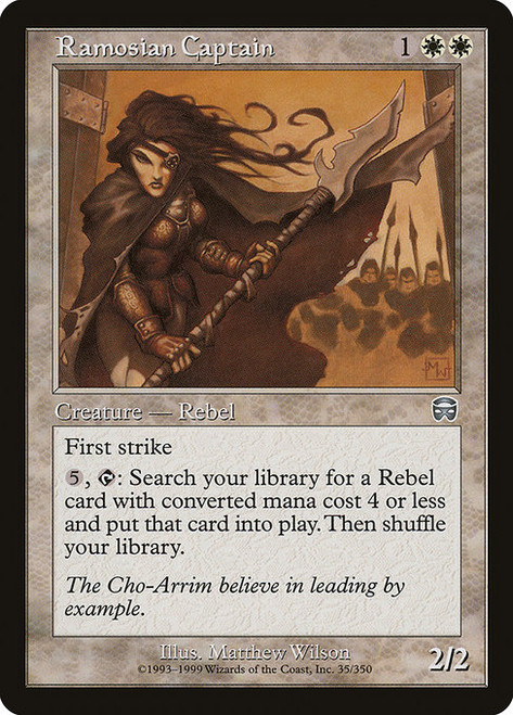 Ramosian Captain - Mercadian Masques