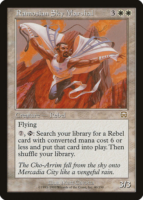 Ramosian Sky Marshal - Mercadian Masques