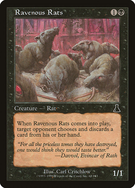 Ravenous Rats - Urzas Destiny