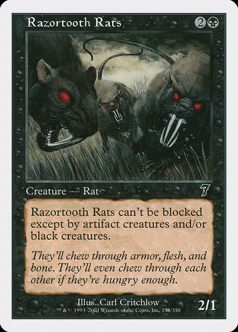 Razortooth Rats - 7th Edition