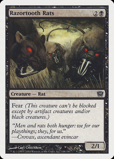 Razortooth Rats - 9th Edition