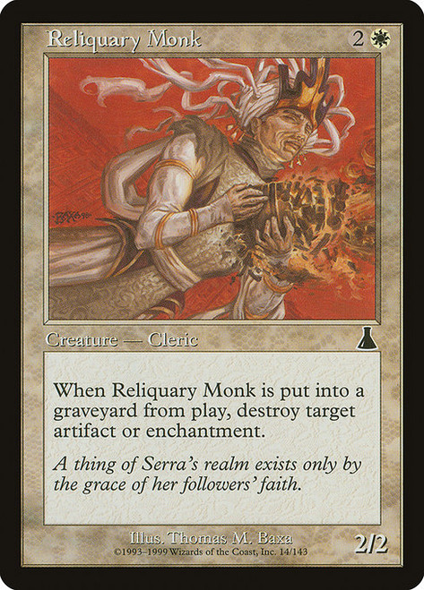 Reliquary Monk - Urzas Destiny