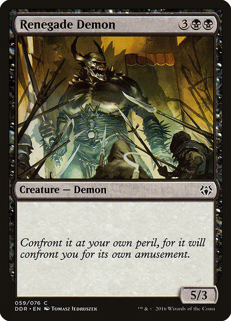 Renegade Demon - Duel Decks Nissa vs Ob Nixilis