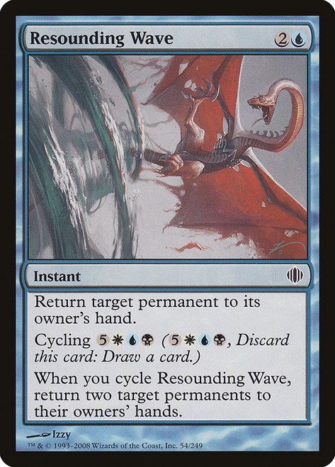 Resounding Wave - Shards of Alara [F]