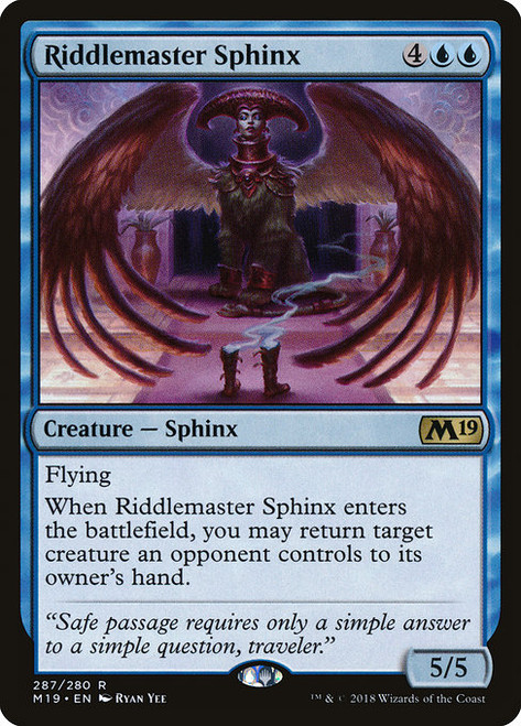 Riddlemaster Sphinx - M19