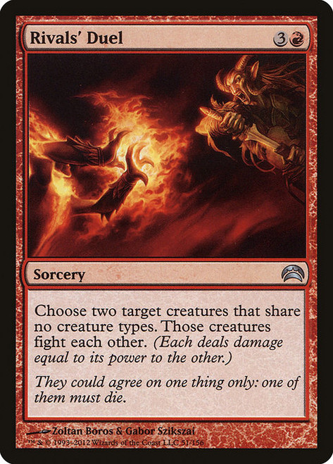 Rivals' Duel - Planechase 2012