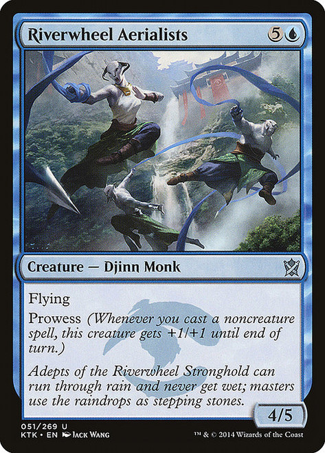 Riverwheel Aerialists - Khans of Tarkir [F]