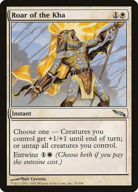 Roar of the Kha - Mirrodin