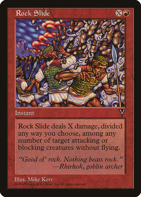 Rock Slide - Visions