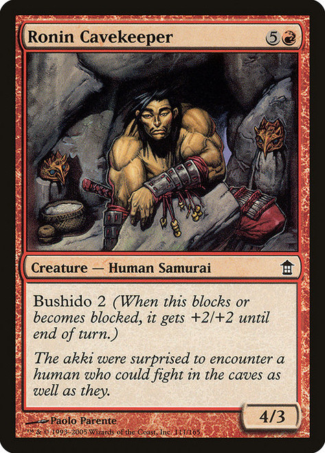 Ronin Cavekeeper - Saviors of Kamigawa [F]