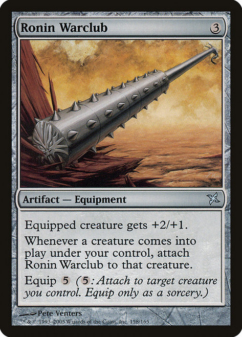 Ronin Warclub - Betrayers of Kamigawa [F]