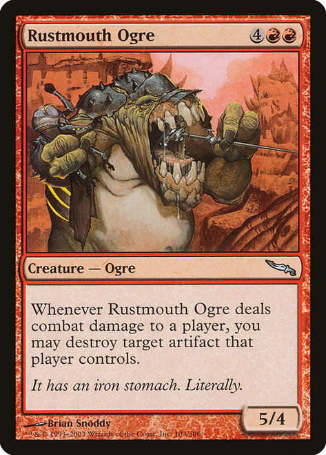 Rustmouth Ogre - Mirrodin [F]