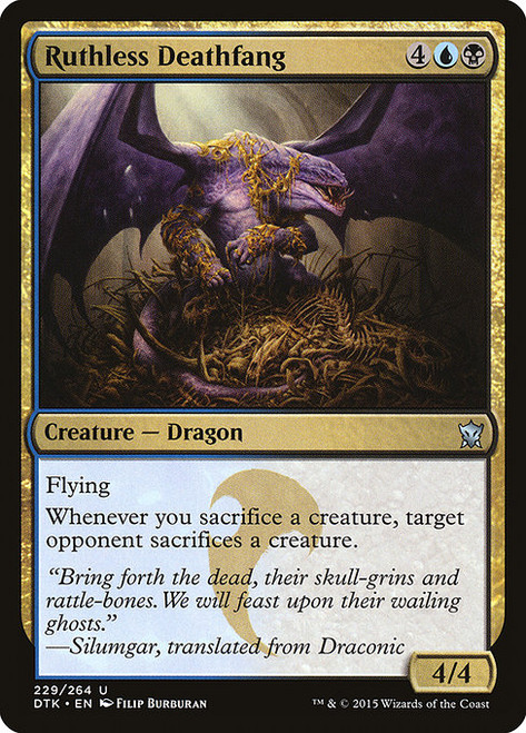 Ruthless Deathfang - Dragons of Tarkir