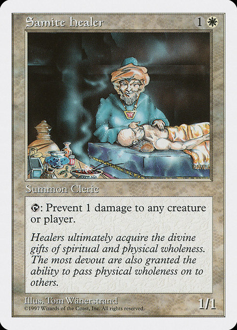 Samite Healer - 5th Edition