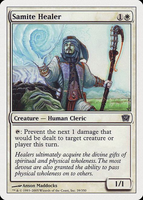 Samite Healer - 9th Edition