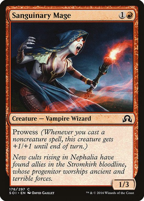 Sanguinary Mage - Shadows over Innistrad [F]