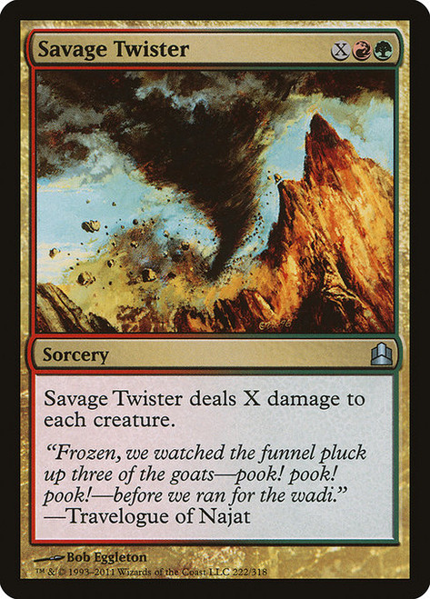 Savage Twister - Commander