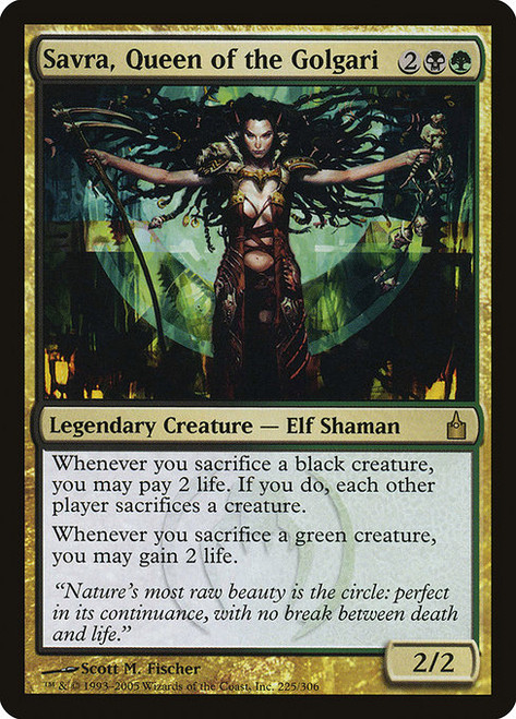 Savra, Queen of the Golgari - Ravnica