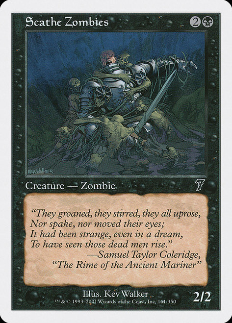 Scathe Zombies - 7th Edition