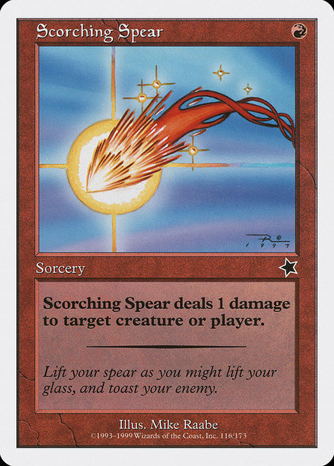 Scorching Spear - Starter 1999