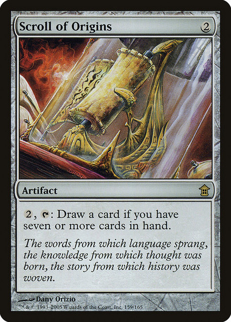 Scroll of Origins - Saviors of Kamigawa